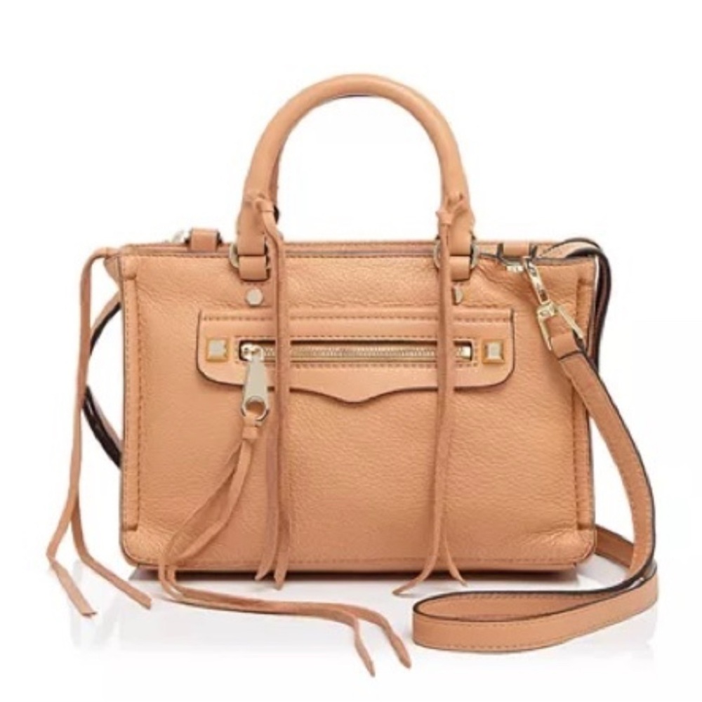 Rebecca Minkoff Micro Regan Satchel (Desert Sand)